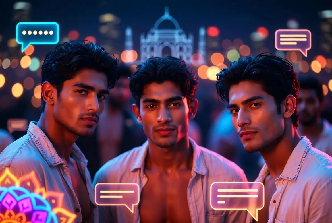 Indian gay chat rooms with real-time conversations