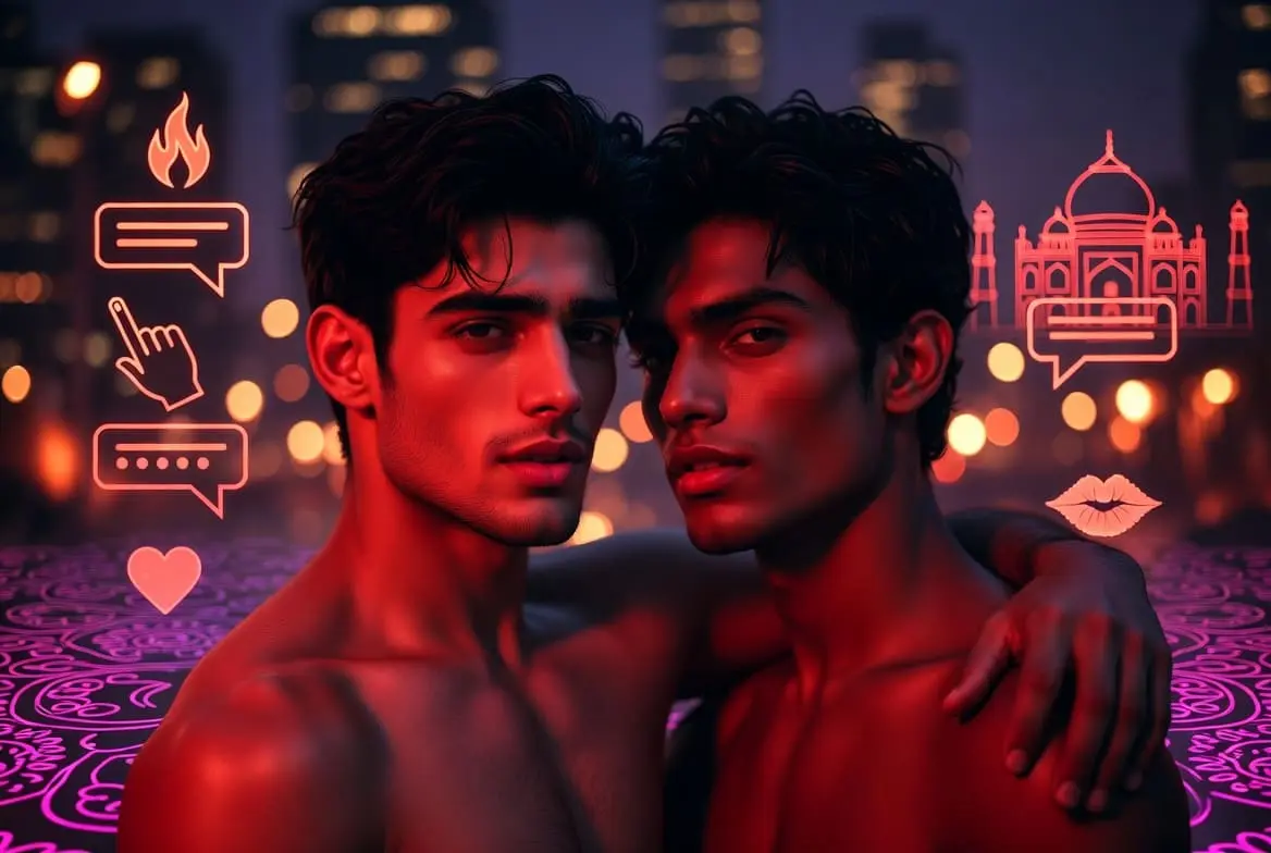 Indian gay men chatting in sex chat room